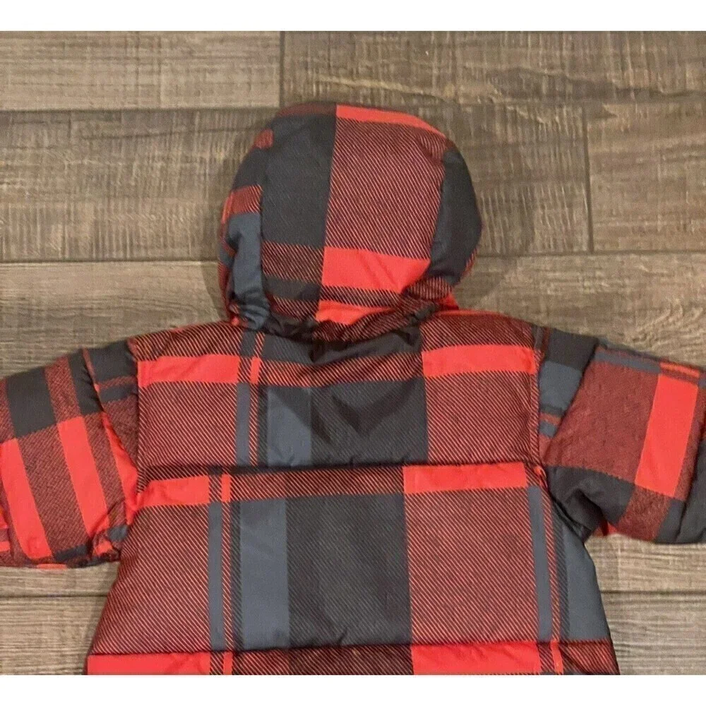 Columbia Baby Snuggly Bunny Bunting Down Hooded Snowsuit 6 Months New